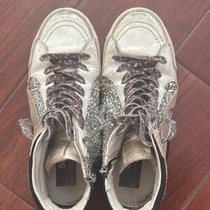 Golden Goose Glitter High-Top Sneakers